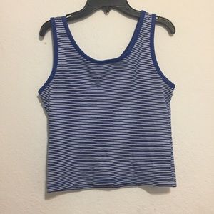 Express striped tank